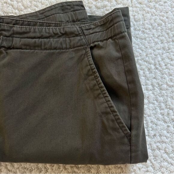 VTG Y2K GAP Women’s Wide Leg Olive Drawstring Waist Casual Pants SZ 8 - Picture 9 of 9